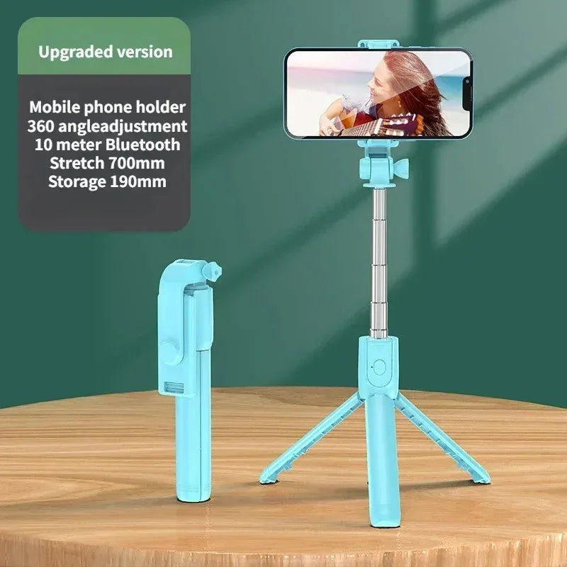 FlexiSnap Pro™️ | Bluetooth Selfie Stick & Tripod with LED Light